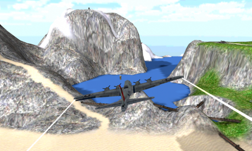 اسکرین شات بازی FLIGHT SIMULATOR: War Plane 3D 6