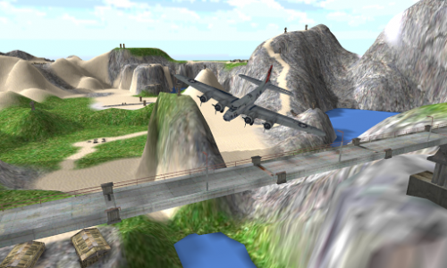 اسکرین شات بازی FLIGHT SIMULATOR: War Plane 3D 4
