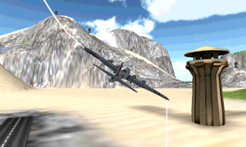 اسکرین شات بازی FLIGHT SIMULATOR: War Plane 3D 1