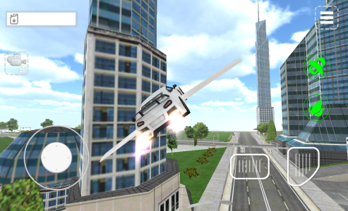 اسکرین شات 2 بازی Flying Car Sim