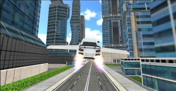 اسکرین شات بازی Flying Car Sim 3