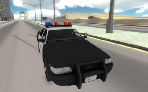 اسکرین شات بازی Fast Police Car Driving 3D 7