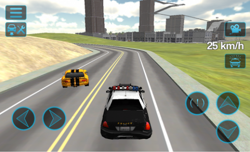 اسکرین شات بازی Fast Police Car Driving 3D 2