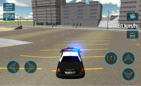 اسکرین شات بازی Fast Police Car Driving 3D 3