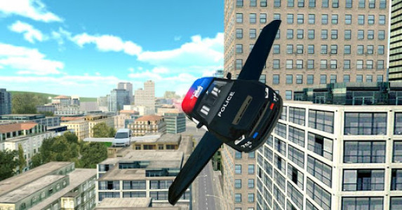 اسکرین شات بازی Flying Police Car Simulator 6