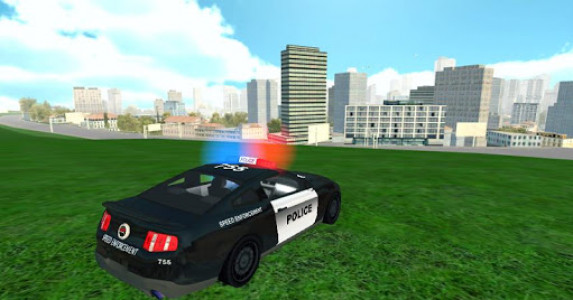 اسکرین شات بازی Flying Police Car Simulator 5