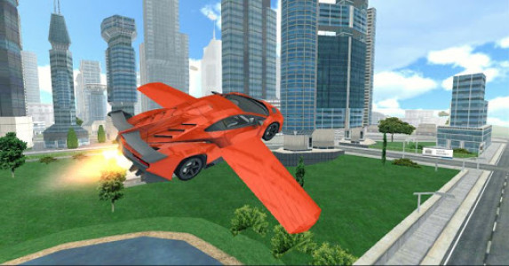 اسکرین شات بازی Flying Car 3D 6