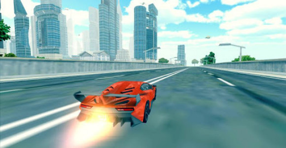 اسکرین شات بازی Flying Car 3D 4