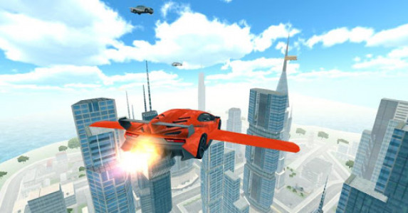 اسکرین شات بازی Flying Car 3D 1