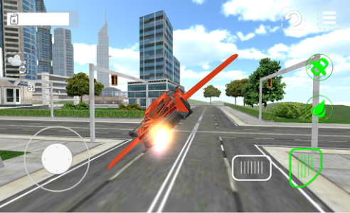 اسکرین شات بازی Flying Car 3D 3