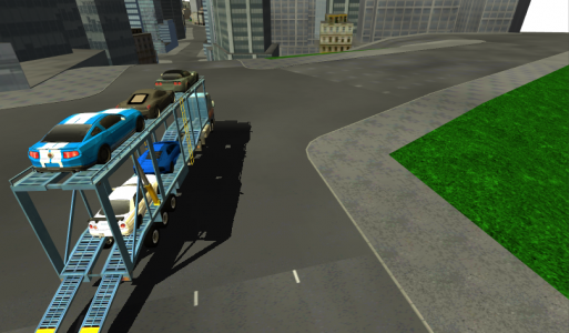 اسکرین شات بازی Car Transporter Truck Driving 1