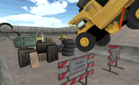 اسکرین شات بازی Dump Truck Driver Simulator 3D 3