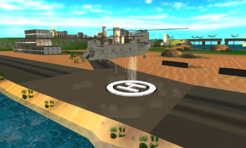 اسکرین شات بازی Helicopter Flight Simulator 3D 3