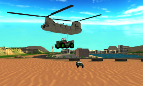 اسکرین شات بازی Helicopter Flight Simulator 3D 1