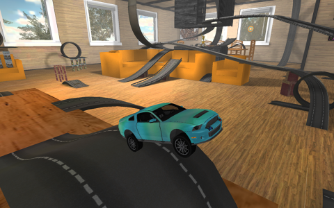 اسکرین شات بازی Car Race Extreme Stunts 1