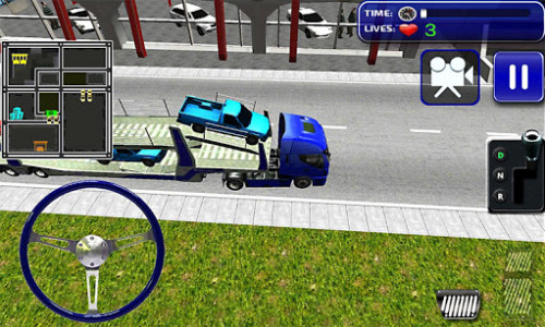 اسکرین شات بازی Car Transporter Parking 3D 5