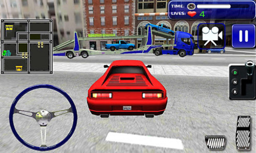 اسکرین شات بازی Car Transporter Parking 3D 8
