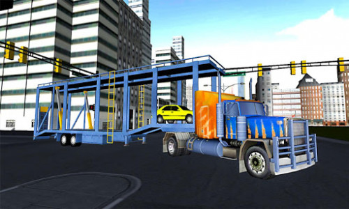 اسکرین شات بازی Car Transporter Parking 3D 2
