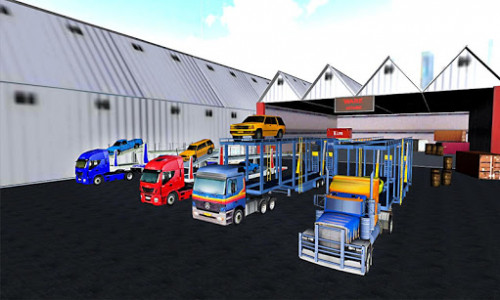 اسکرین شات بازی Car Transporter Parking 3D 3