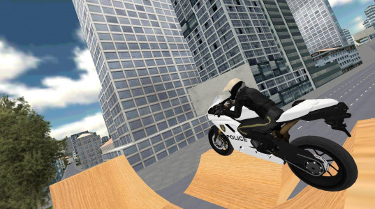 اسکرین شات بازی Police Motorbike Simulator 3D 4