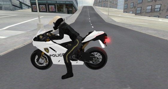 اسکرین شات بازی Police Motorbike Simulator 3D 3