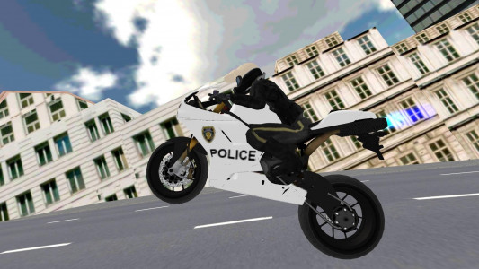 اسکرین شات بازی Police Motorbike Simulator 3D 1