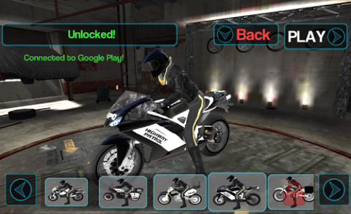 اسکرین شات بازی Police Bike Traffic Rider 2