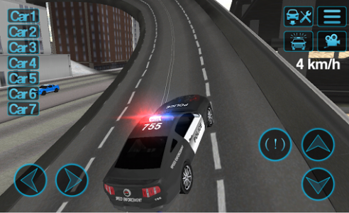 اسکرین شات بازی Police Car Driving Sim 3