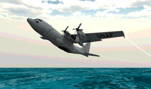 اسکرین شات بازی Flight Sim: Transport Plane 3D 2