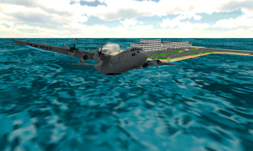 اسکرین شات بازی Flight Sim: Transport Plane 3D 7