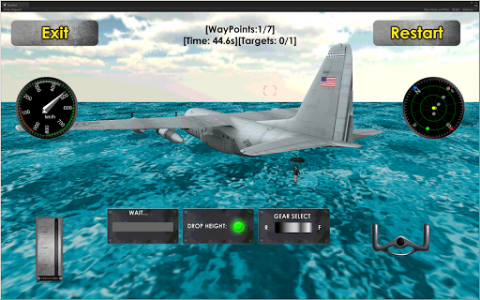 اسکرین شات بازی Flight Sim: Transport Plane 3D 6
