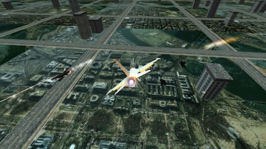 اسکرین شات بازی Jet Plane Fighter City 3D 3