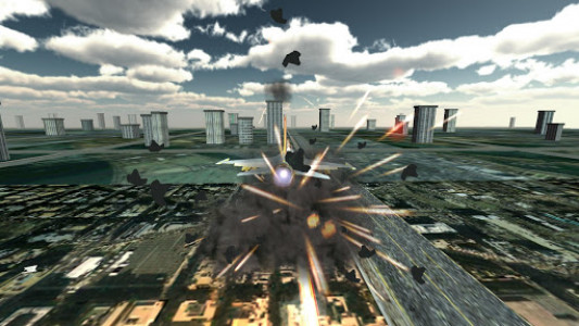 اسکرین شات بازی Jet Plane Fighter City 3D 7
