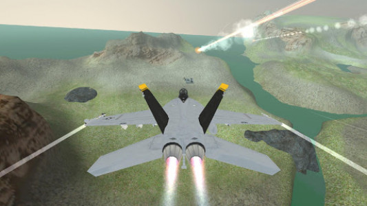 اسکرین شات بازی Airplane Carrier Fighter Jet 1