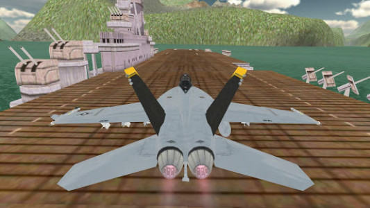 اسکرین شات بازی Airplane Carrier Fighter Jet 6