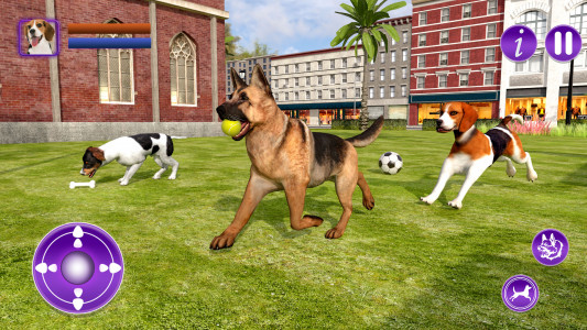 اسکرین شات بازی Dog Simulator Pet Dog Games 1