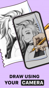 اسکرین شات 1 برنامه AR Drawing : Trace Anything