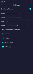 اسکرین شات 6 برنامه Echo Voice Recorder