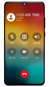 اسکرین شات برنامه iCall Dialer Contacts & Calls 7