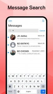 اسکرین شات برنامه Messages: Phone 16, OS 18 4