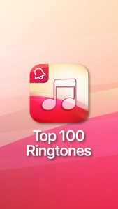 اسکرین شات برنامه Ringtones Top 100 - Most Popular 1