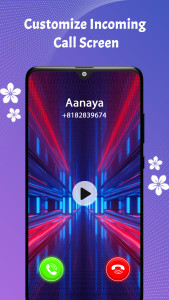 اسکرین شات 7 برنامه Video Ringtone - Phone Dialer