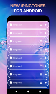 اسکرین شات برنامه Phone iRingtones - For Android 5