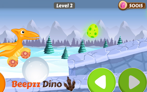 اسکرین شات بازی Car games for kids - Dino game 4