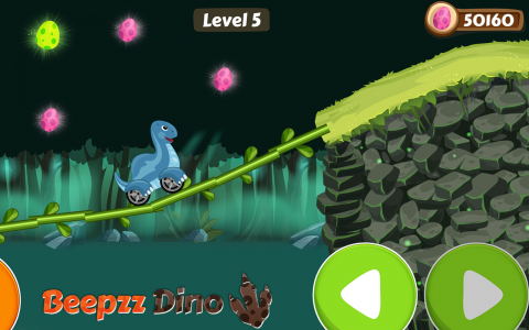 اسکرین شات بازی Car games for kids - Dino game 3
