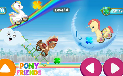 اسکرین شات بازی Pony games for girls, kids 4