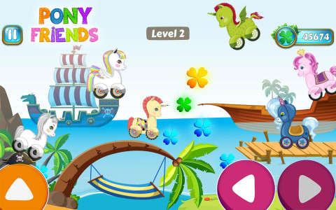 اسکرین شات 3 بازی Pony games for girls, kids