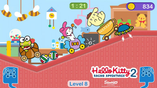 اسکرین شات بازی Hello Kitty games - car game 6