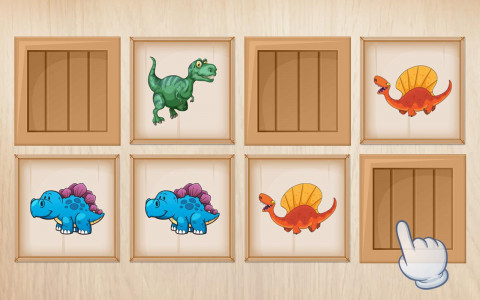 اسکرین شات بازی Kids puzzle - Dinosaur games 8