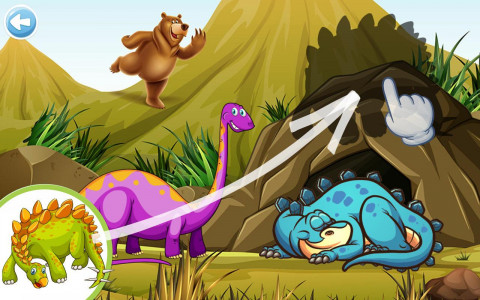 اسکرین شات بازی Kids puzzle - Dinosaur games 4